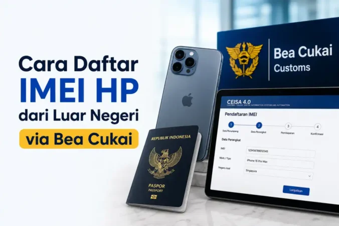 Cara Daftar IMEI HP dari Luar Negeri via Bea Cukai