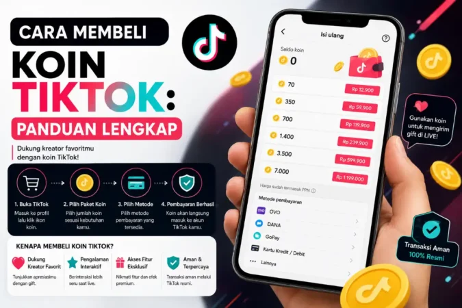 Cara Membeli Koin TikTok: Panduan Lengkap
