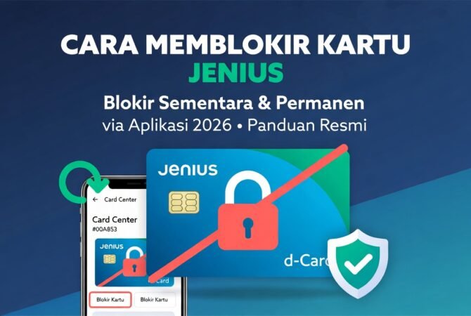 Cara Memblokir Kartu Jenius 2026: Panduan Lengkap Blokir Sementara & Permanen via Aplikasi
