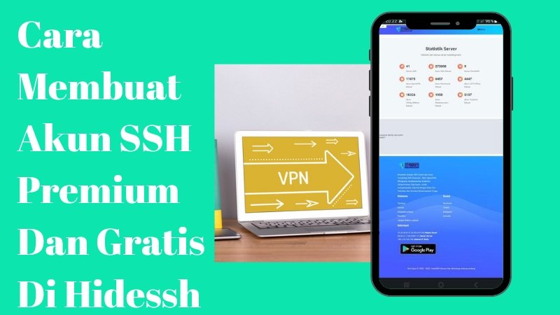 Cara Membuat Akun SSH Premium dan Gratis di Hidessh