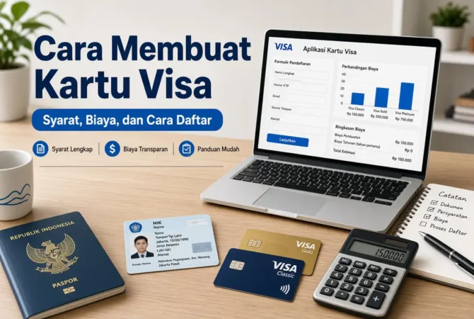 Cara Membuat Kartu Visa: Syarat, Biaya, dan Cara Daftar