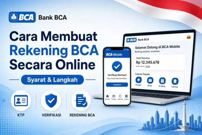 Cara Membuat Rekening BCA Secara Online: Syarat & Langkah