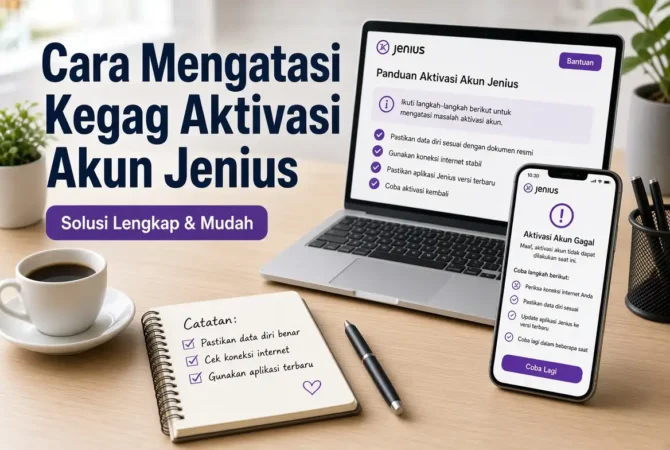 Cara Mengatasi Kegagalan Aktivasi Akun Jenius