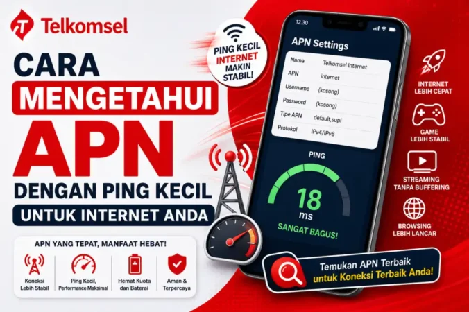 Cara Mengetahui APN dengan Ping Kecil untuk Internet Anda