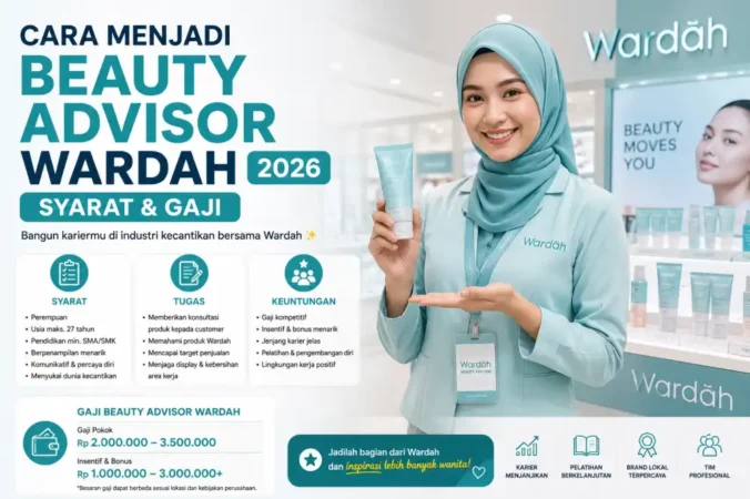 Cara Menjadi Beauty Advisor Wardah 2026: Syarat & Gaji