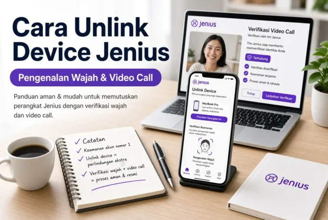 Cara Unlink Device Jenius: Pengenalan Wajah & Video Call