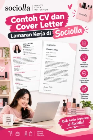 Contoh CV dan Cover Letter Lamaran Kerja di Sociolla