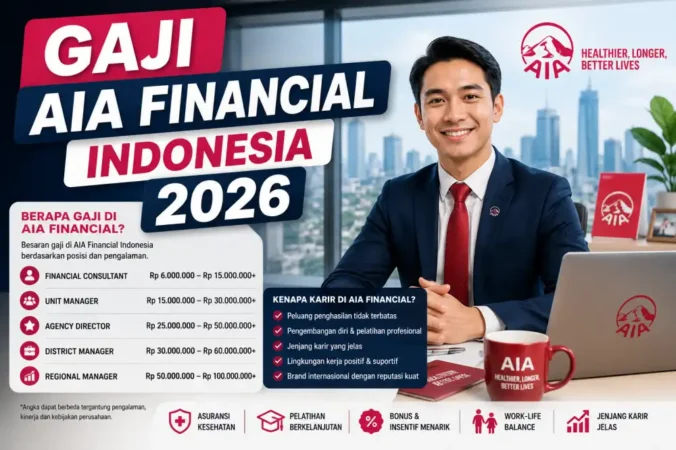 Mengenal Gaji di AIA Financial 2026: Kisaran Gaji Karyawan, Agen, dan Tunjangan