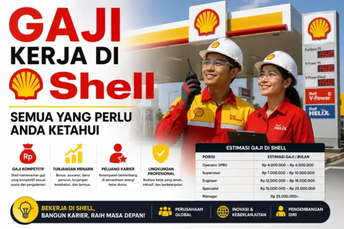Gaji Kerja di Shell: Semua yang Perlu Anda Ketahui