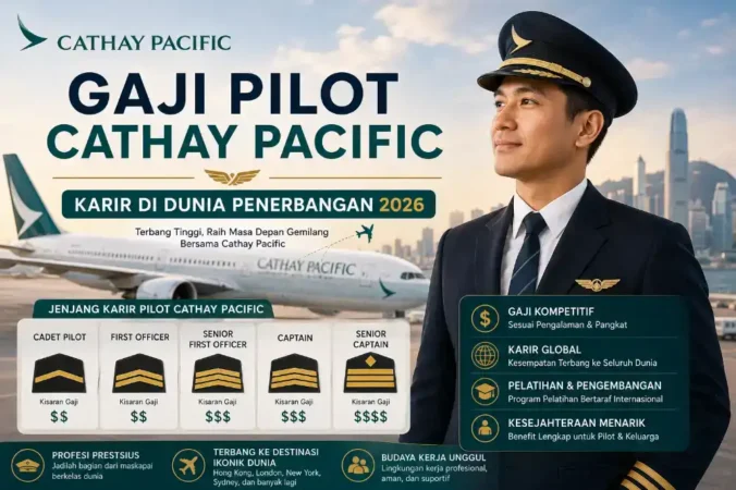 Gaji Pilot Cathay Pacific: Karir di Dunia Penerbangan 2026