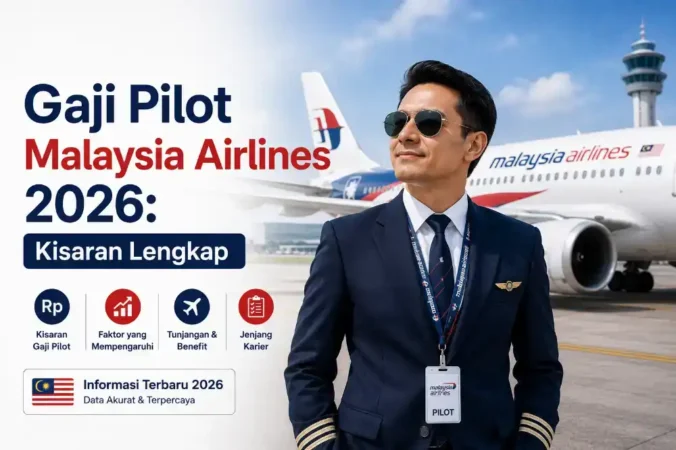 Gaji Pilot Malaysia Airlines 2026: Kisaran Lengkap