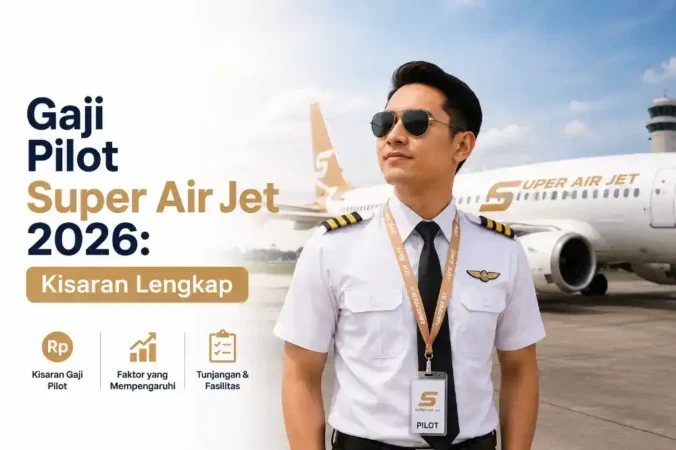 Gaji Pilot Super Air Jet 2026: Kisaran Lengkap