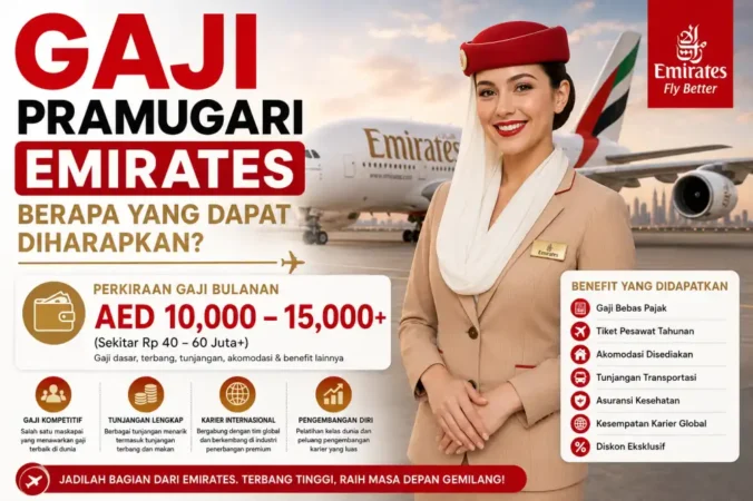 Gaji Pramugari Emirates: Berapa yang Dapat Diharapkan?