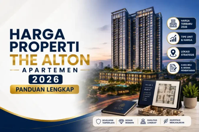 Harga Properti The Alton Apartemen 2026: Panduan Lengkap