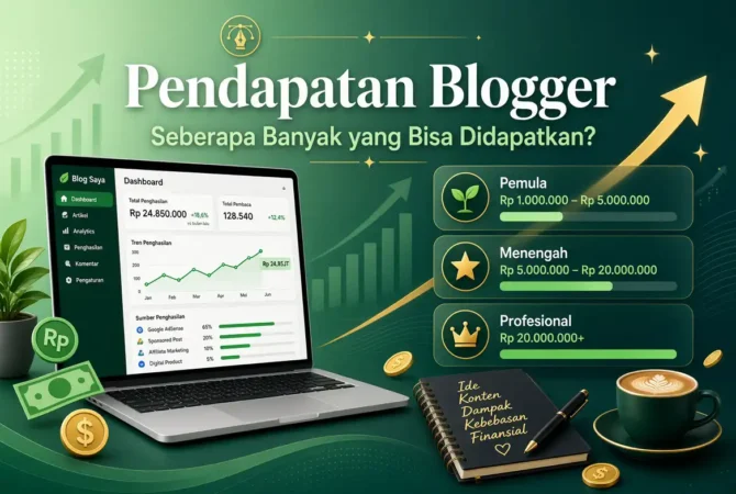 Pendapatan Blogger: Seberapa Banyak yang Bisa Didapatkan?
