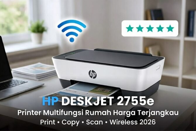 HP DeskJet 2755e: Printer Serba Bisa untuk Rumah dengan Harga Terjangkau di 2026