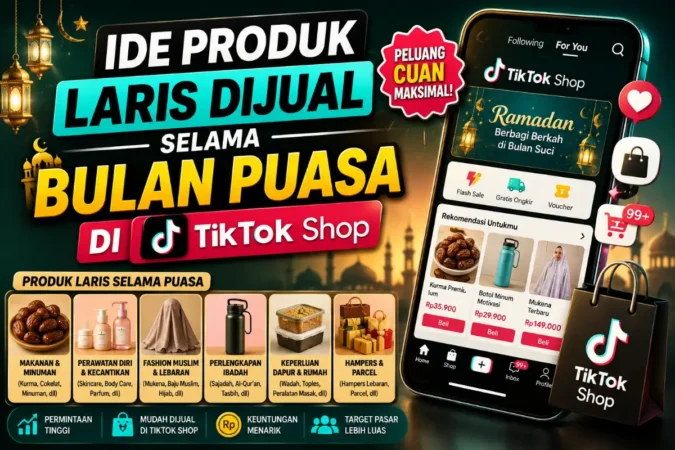 Ide Produk Laris dijual Selama Bulan Puasa di TikTok Shop