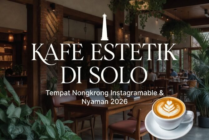 Kafe Estetik di Solo 2026: Rekomendasi Tempat Nongkrong Instagramable & Nyaman di Surakarta
