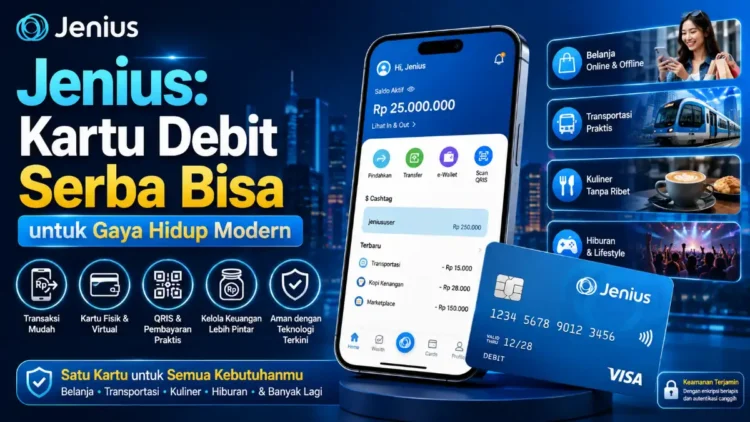 Jenius: Kartu Debit Serba Bisa untuk Gaya Hidup Modern