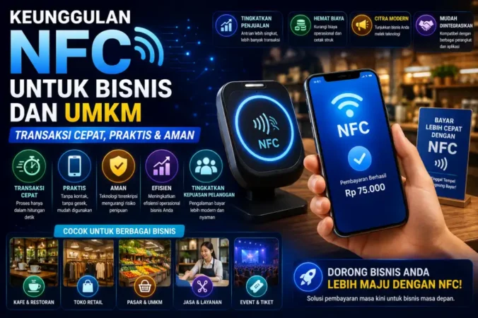 Keunggulan NFC untuk Bisnis dan UMKM: Transaksi Cepat