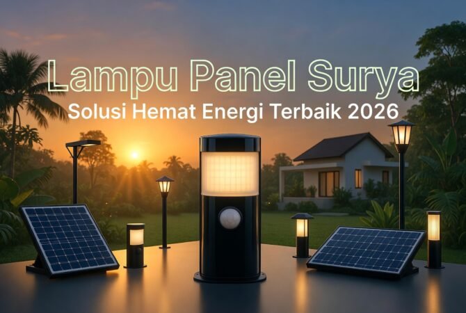 Lampu Panel Surya: Solusi Hemat Energi Terbaik 2026 – Jenis, Harga, Cara Pasang & Analisis Lengkap