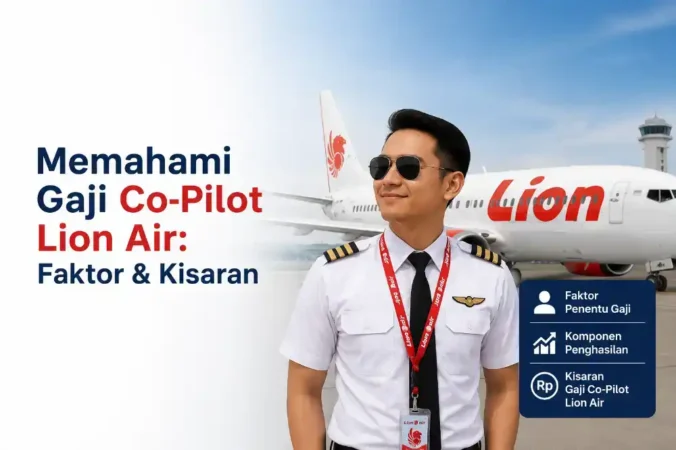 Memahami Gaji Co-Pilot Lion Air: Faktor & Kisaran