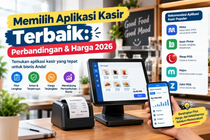 Memilih Aplikasi Kasir Terbaik: Perbandingan & Harga 2026