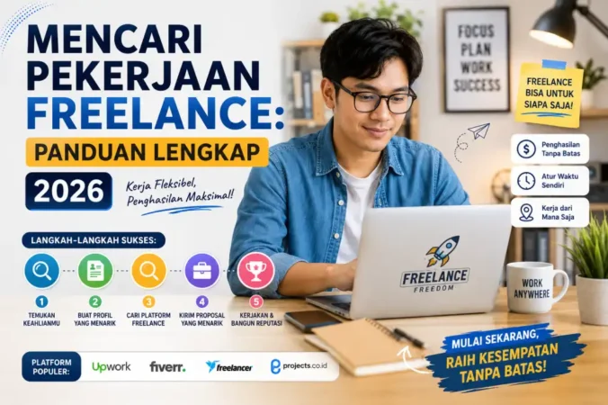 Mencari Pekerjaan Freelance: Panduan Lengkap 2026