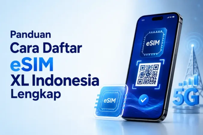Panduan Cara Daftar eSIM XL Indonesia Lengkap