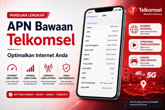 Panduan Lengkap APN Bawaan Telkomsel & Cara Optimalkan