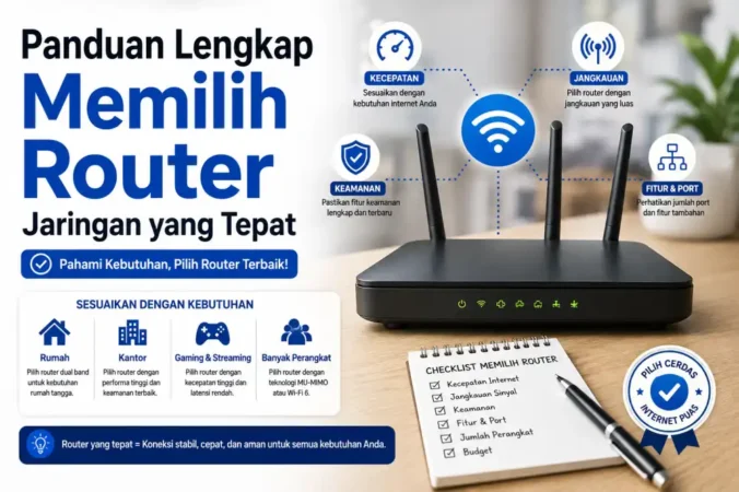 Panduan Lengkap Memilih Router Jaringan yang Tepat