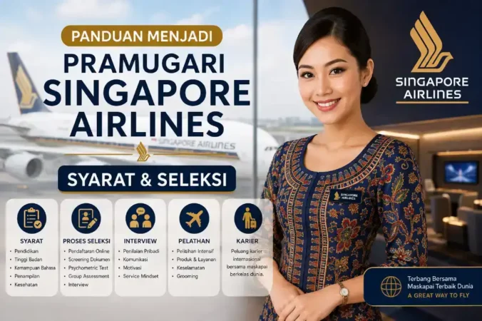 Panduan Menjadi Pramugari Singapore Airlines: Syarat & Seleksi