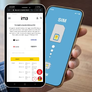 Perangkat Anda Mendukung eSIM Indosat