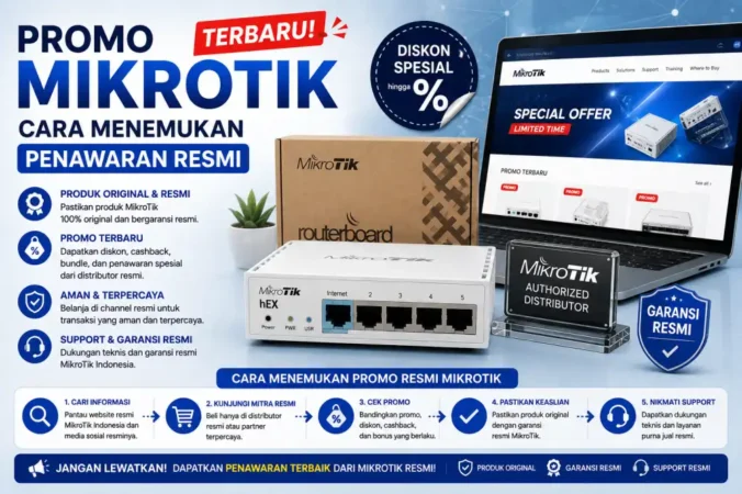Promo Mikrotik Terbaru: Cara Menemukan Penawaran Resmi
