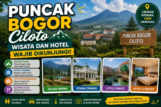 Puncak Bogor Ciloto: Wisata dan Hotel Wajib Dikunjungi