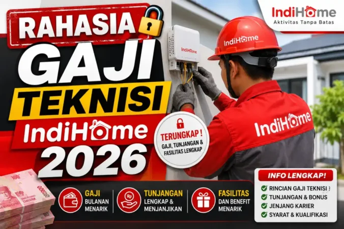Rahasia Gaji Teknisi Indihome 2026: Kisaran Gaji, Tunjangan, dan Cara Naik Jabatan