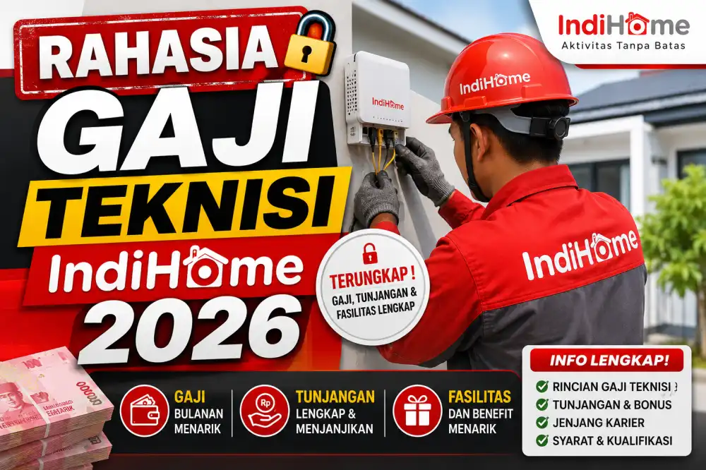 Rahasia Gaji Teknisi Indihome 2026: Kisaran Gaji, Tunjangan, dan Cara Naik Jabatan