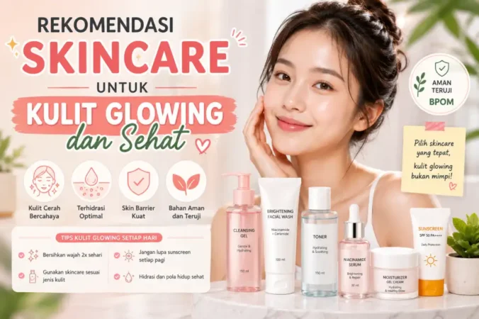 Rekomendasi Skincare untuk Kulit Glowing dan Sehat