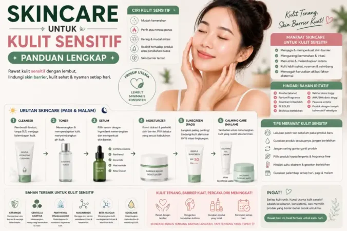 Skincare untuk Kulit Sensitif: Panduan Lengkap