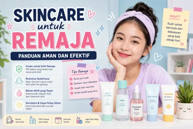Skincare untuk Remaja: Panduan Aman dan Efektif