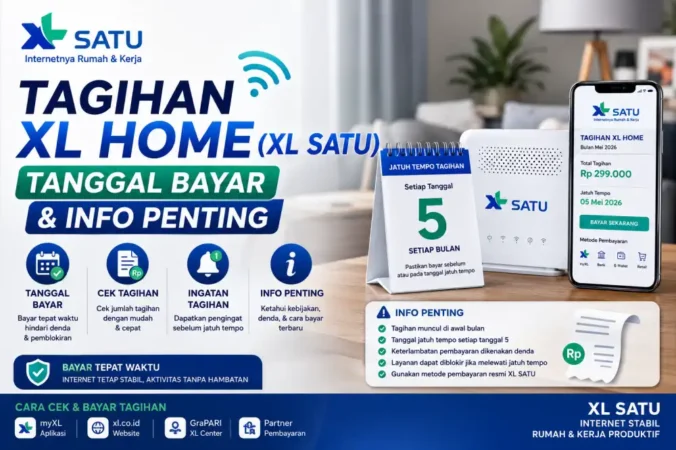 Tagihan XL Home (XL SATU): Tanggal Bayar & Info Penting