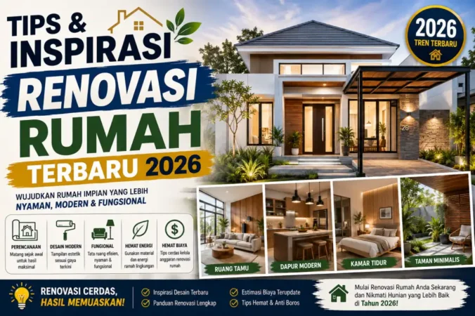 Tips dan Inspirasi Renovasi Rumah Terbaru 2026