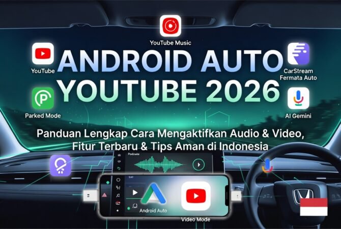Android Auto YouTube 2026: Panduan Lengkap Cara Mengaktifkan Audio & Video, Fitur Terbaru, dan Tips Aman di Indonesia