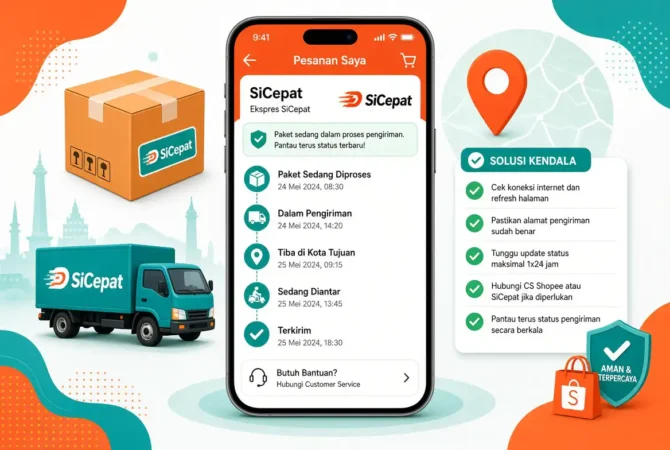 Arti Status SiCepat di Shopee dan Solusi Kendala