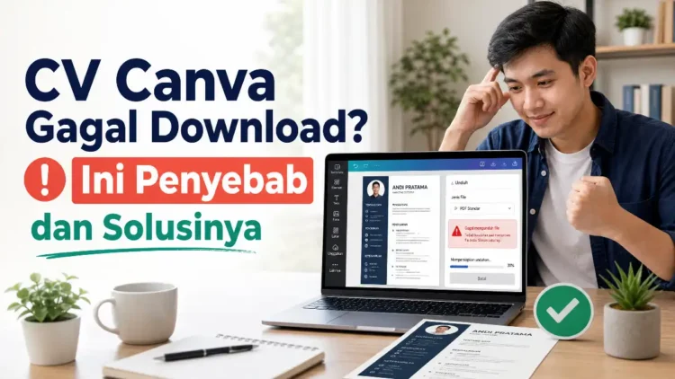 CV Canva Gagal Download? Ini Penyebab dan Solusinya