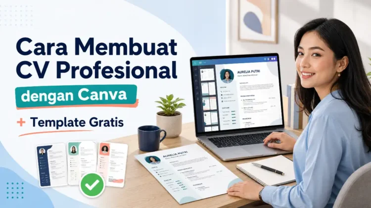 Cara Membuat CV Profesional dengan Canva + Template Gratis