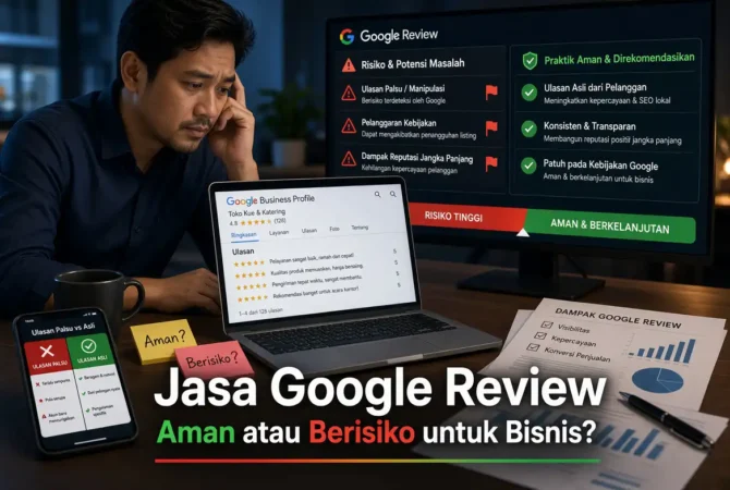 Jasa Google Review: Aman atau Berisiko untuk Bisnis?