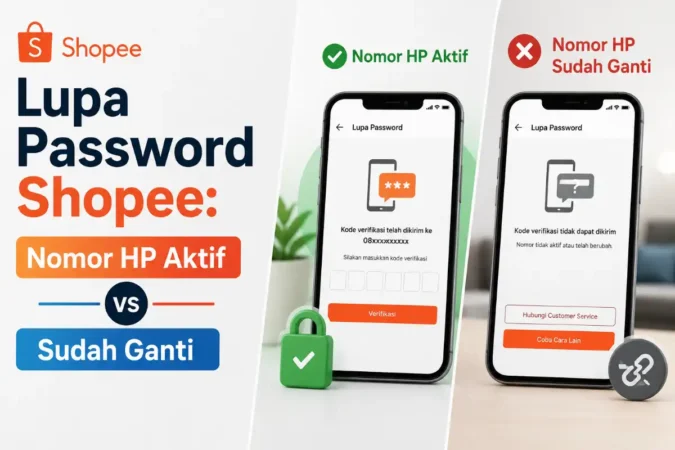 Lupa Password Shopee: Nomor HP Aktif vs Sudah Ganti