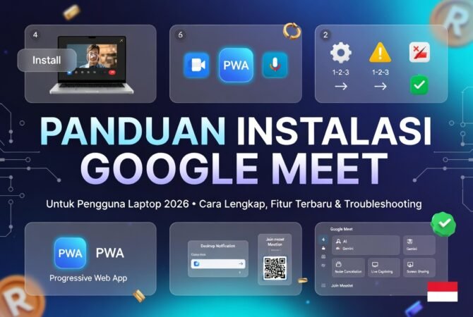 Panduan Instalasi Google Meet untuk Pengguna Laptop 2026: Cara Lengkap, Fitur Terbaru, dan Troubleshooting