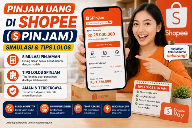 Pinjam Uang di Shopee (SPinjam): Simulasi & Tips Lolos